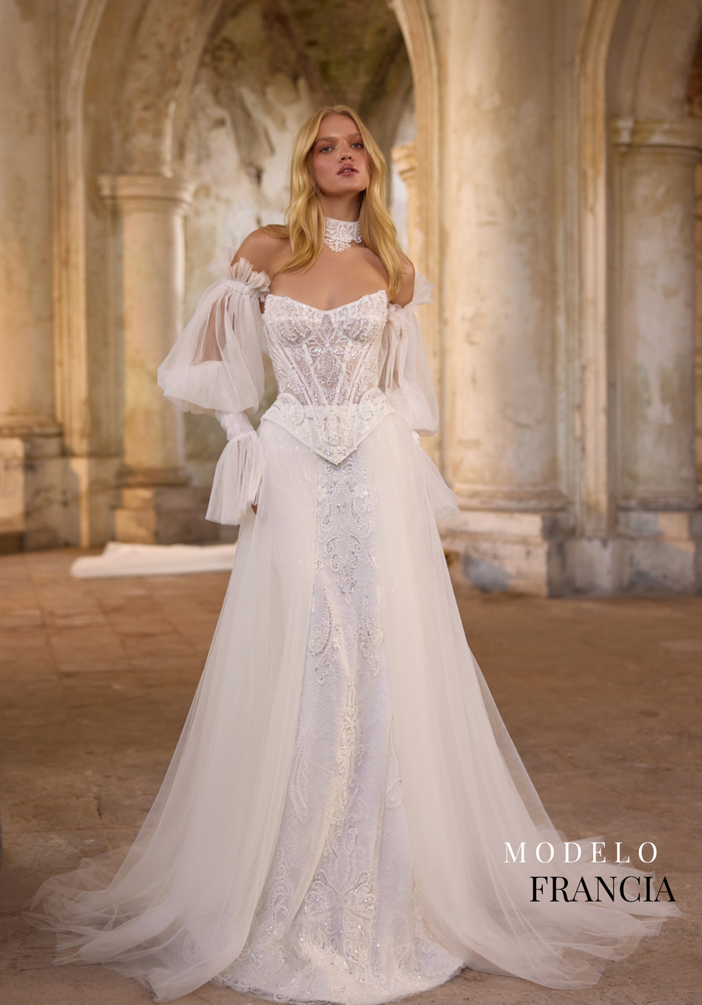 Vestido de Novia Modelo Francia