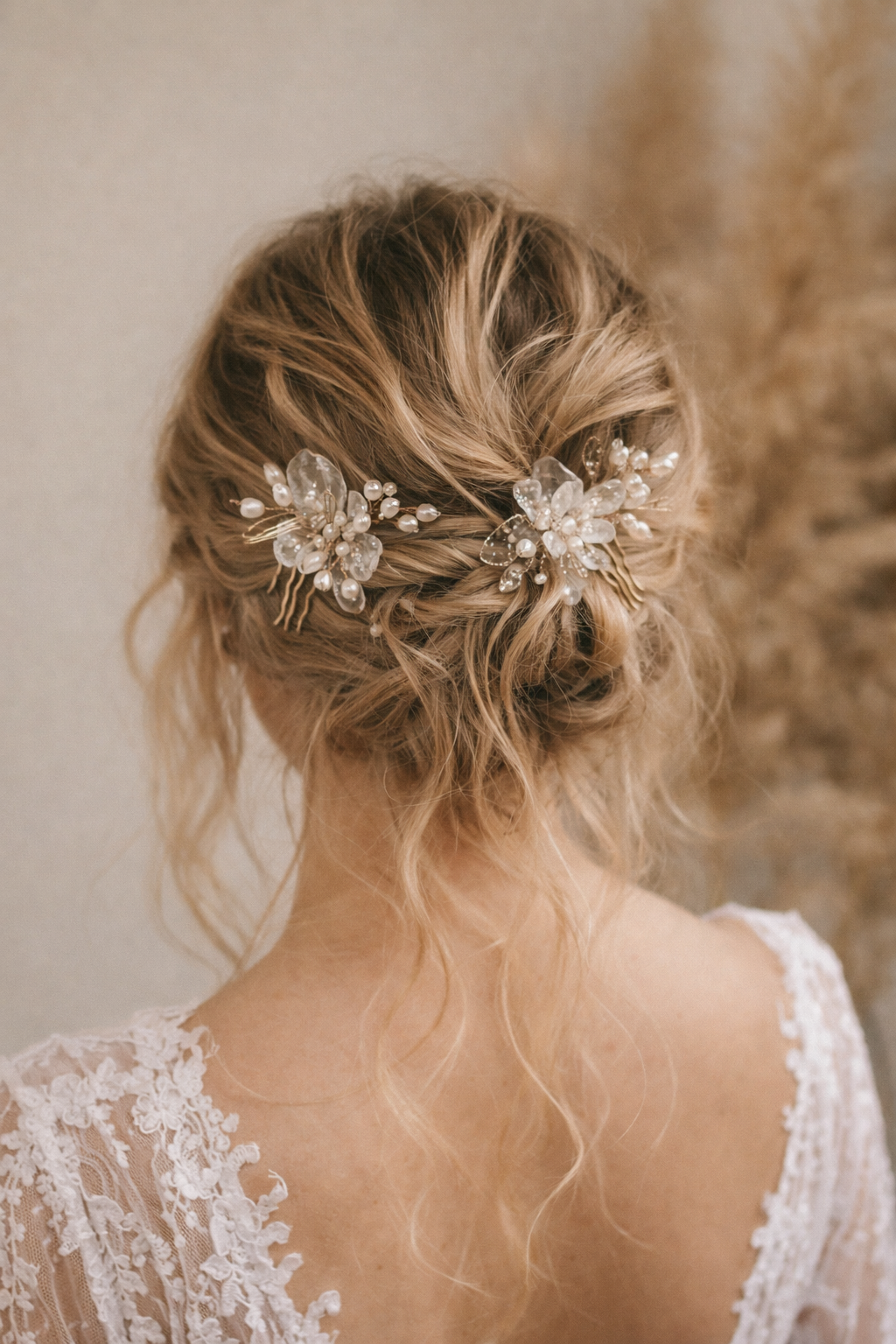 Tocado de Novia “Luz de Flor