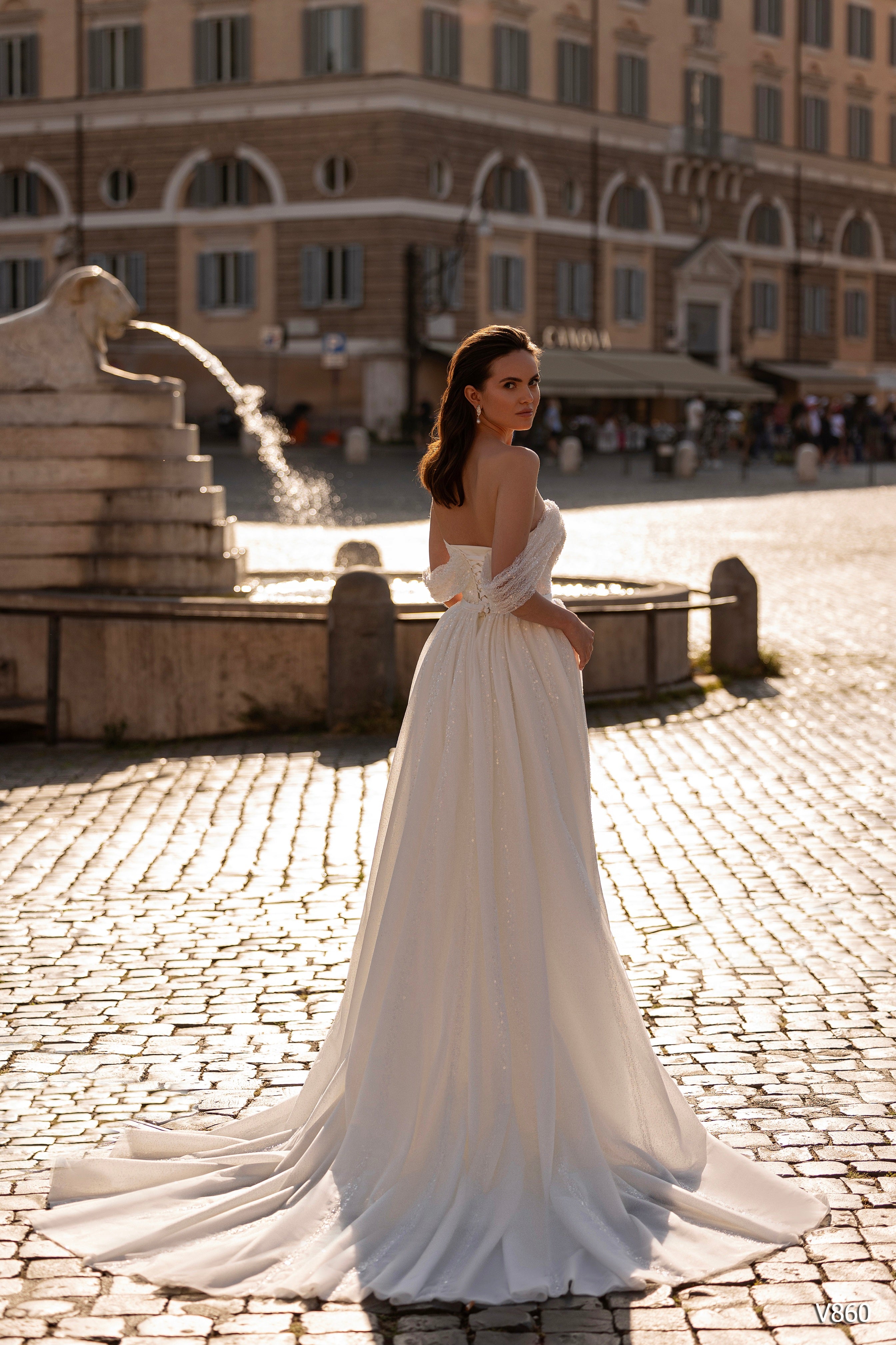 Vestido de novia Roma